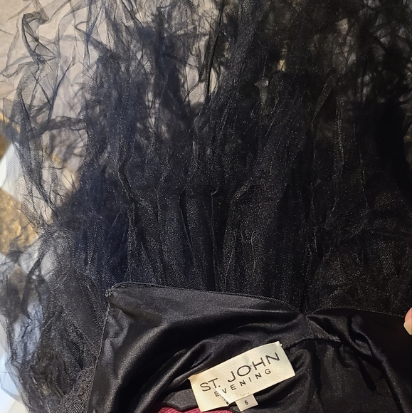 Dark Trad Goth Fairy Long Tulle Designer Skirt - Picture 5 of 5